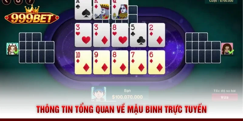 Thông tin tổng quan về Mậu Binh trực tuyến